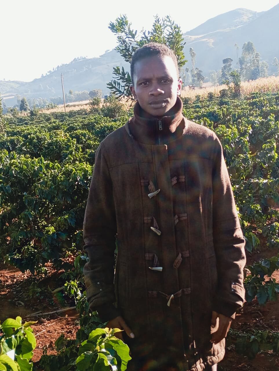George Ngugi, software developer and field researcher for GreenTrack